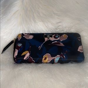 KATE SPADE Dawn Paper Rose Continental Wallet NWT